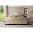 Homelegance Fairborn California King Upholstered Platform Bed with Storage 5877KBE-1CKDW* IMAGE 10