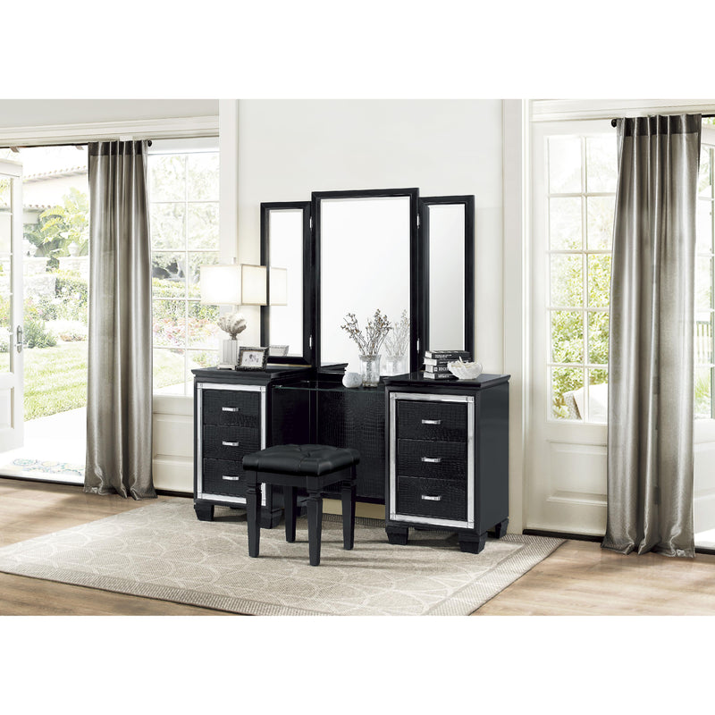 Homelegance Allura 6-Drawer Vanity Table 1916BK-15* IMAGE 2