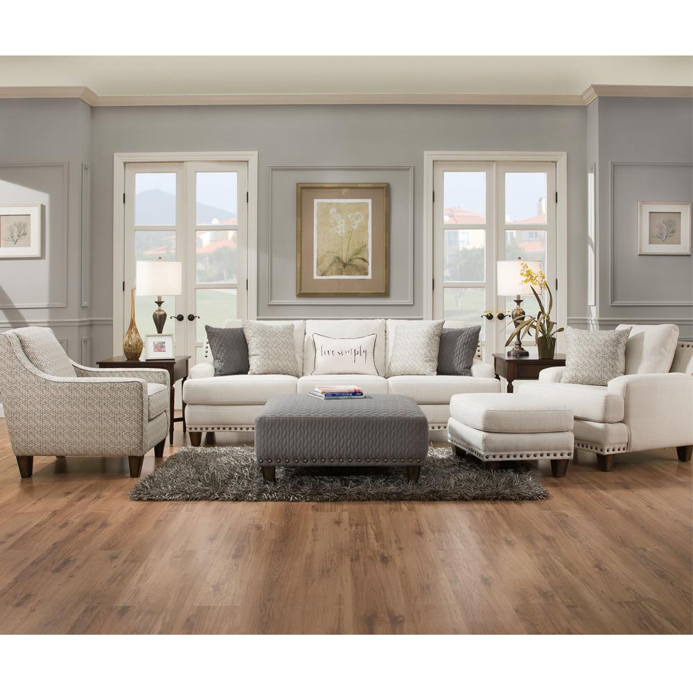 Franklin Monty Stationary Fabric Sofa 864-40-PC 3613-28