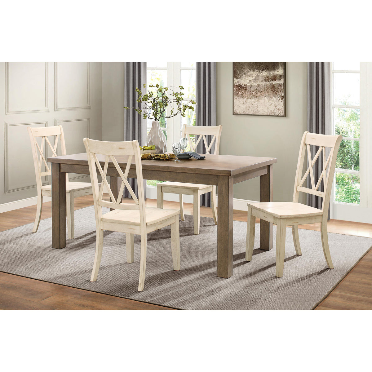 Homelegance Janina 5516WTS Side Chair, White