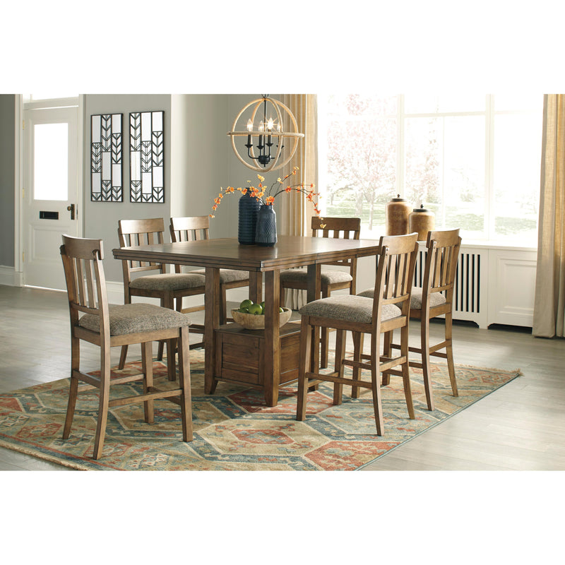 Benchcraft Flaybern Counter Height Dining Table with Pedestal Base D595-42 IMAGE 9