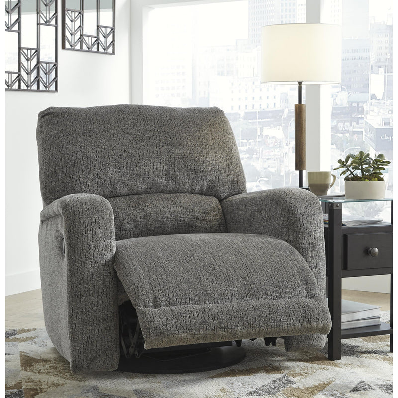 Signature Design by Ashley Wittlich Swivel Glider Fabric Recliner 5690161 IMAGE 5