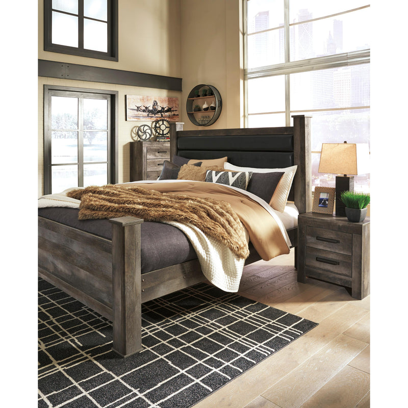 Signature Design by Ashley Wynnlow King Upholstered Poster Bed B440-68/B440-66/B440-62/B440-99 IMAGE 7
