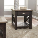  Liberty Furniture Industries Inc. Heatherbrook End Table 422-OT1022 IMAGE 3