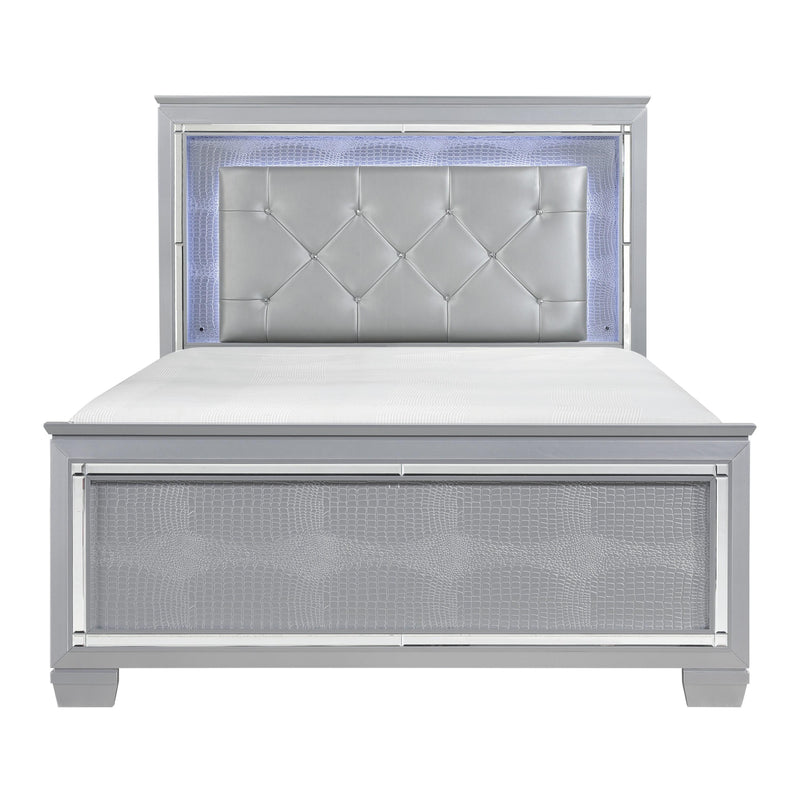 Homelegance Allura Full Upholstered Panel Bed 1916F-1* IMAGE 1