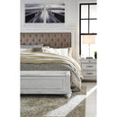 Benchcraft Kanwyn California King Upholstered Panel Bed with Storage B777-158/B777-56S/B777-94 IMAGE 9