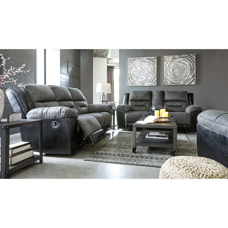 Signature Design by Ashley Earhart Reclining Fabric and Leather Look Sofa 2910288 IMAGE 11