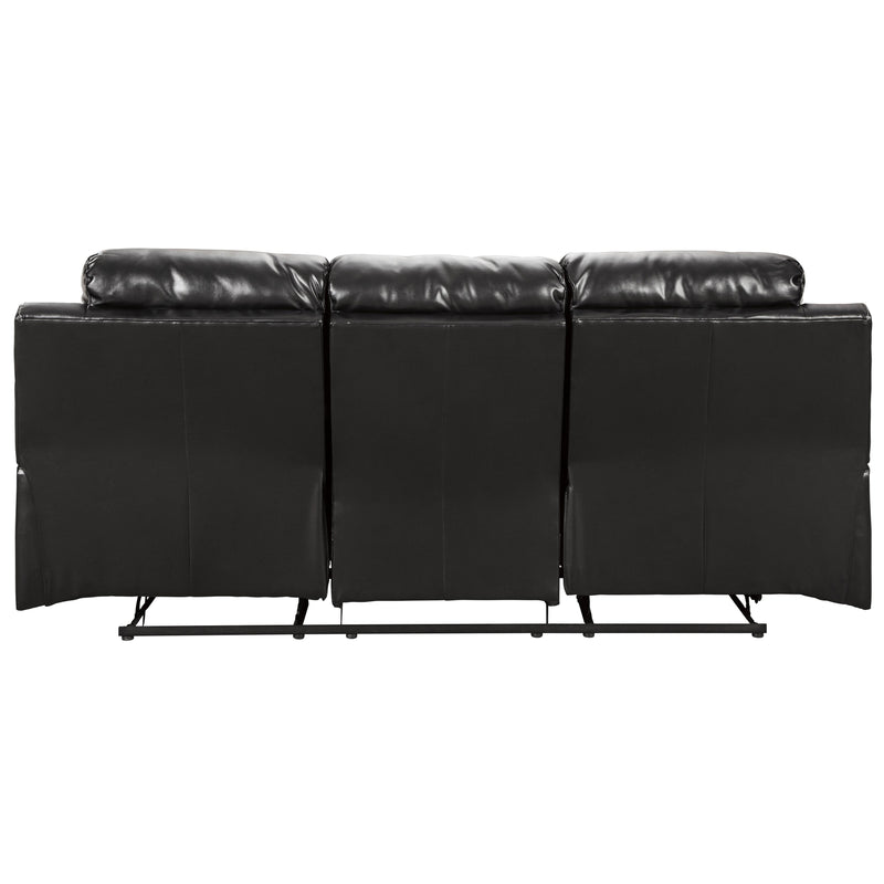 Signature Design by Ashley Kempten Reclining Leather Look Sofa 8210588 IMAGE 4