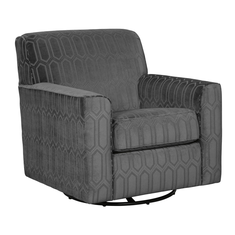 Signature Design by Ashley Zarina Swvel Fabric Accent Chair 9770442 IMAGE 2