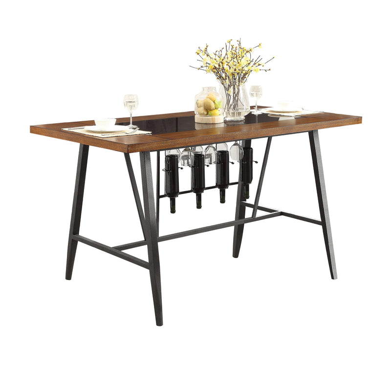 Homelegance Selbyville Counter Height Dining Table with Trestle Base 5489-36* IMAGE 1