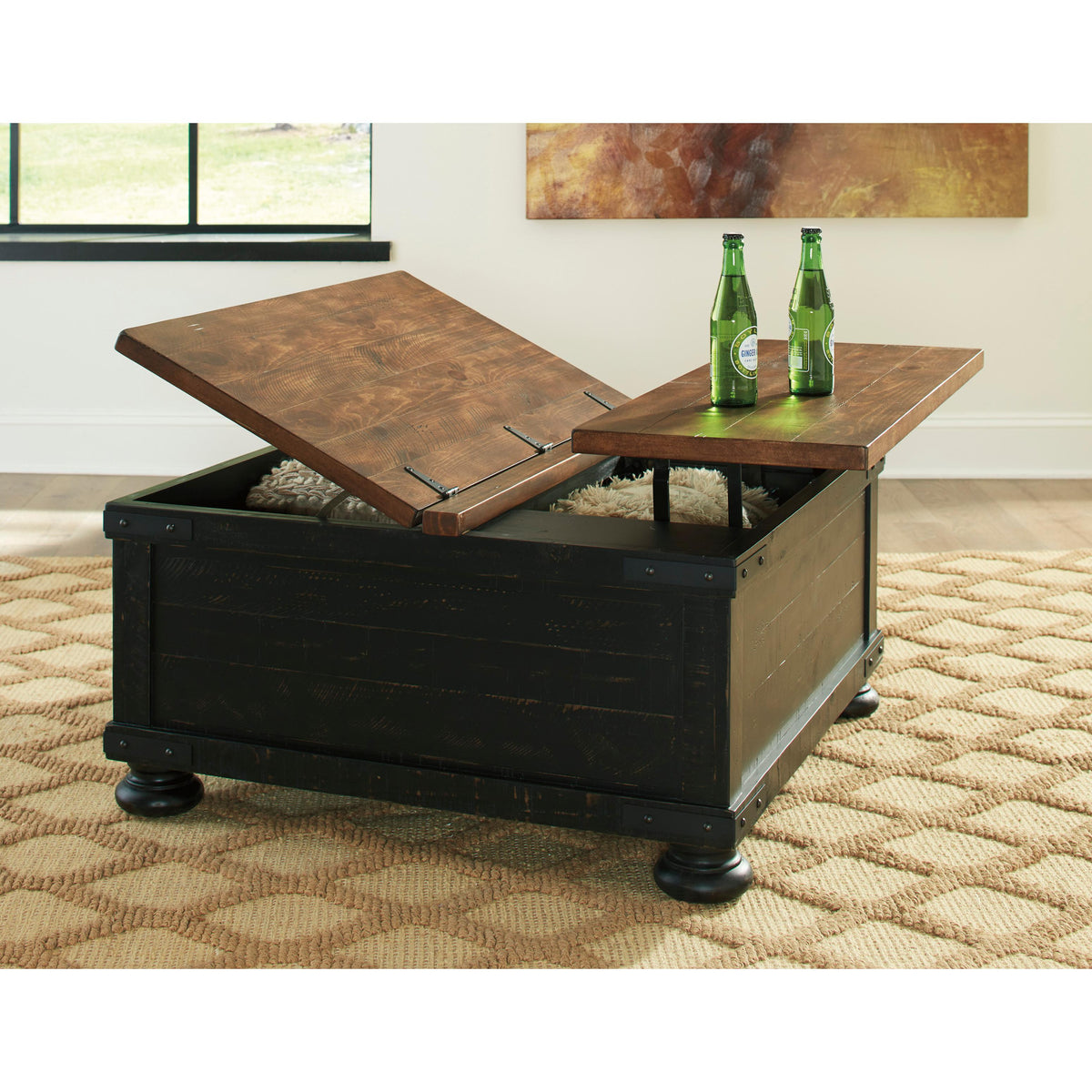 Signature Design by Ashley Valebeck Lift Top Cocktail Table T468-00