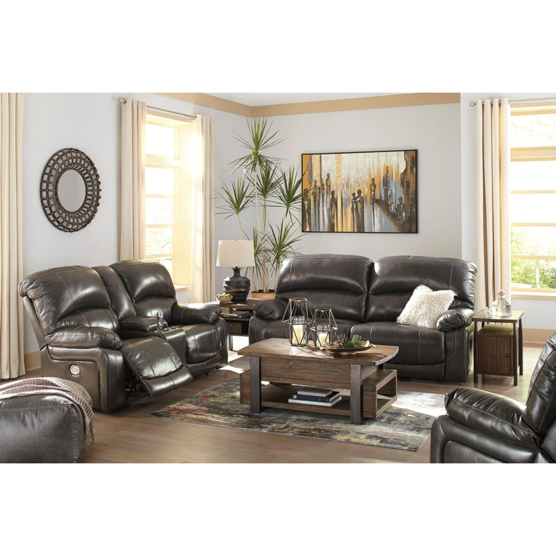 Signature Design by Ashley Hallstrung Power Leather Match Recliner U5240382 IMAGE 11