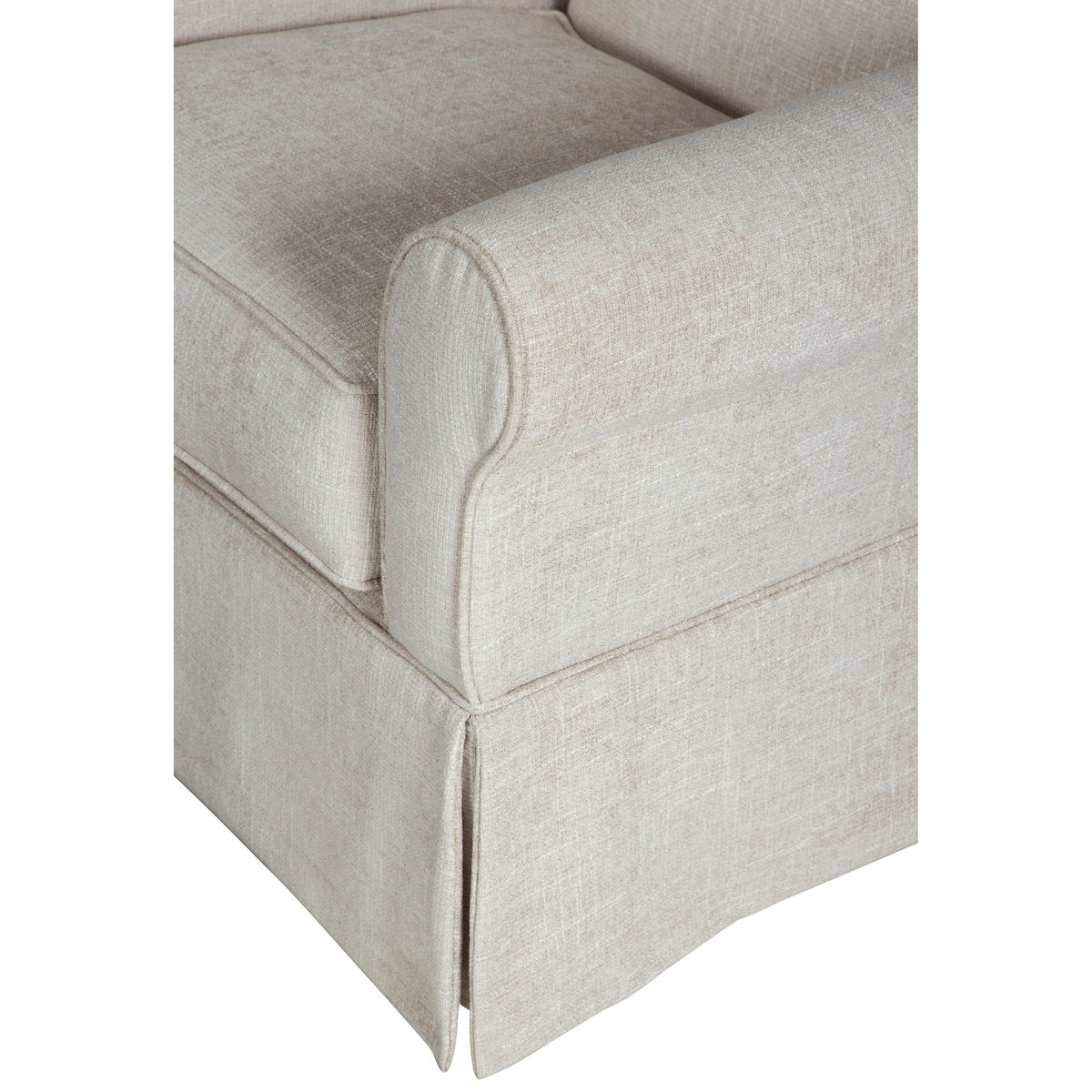 Signature Design by Ashley Searcy Swivel Glider Fabric Accent Chair A3