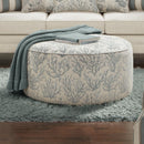 Fusion Furniture Fabric Ottoman 140 BLUE LAGOON SPA IMAGE 2