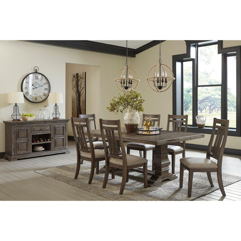 Signature Design by Ashley Wyndahl Dining table with Trestle Base D813-55T/D813-55B IMAGE 8