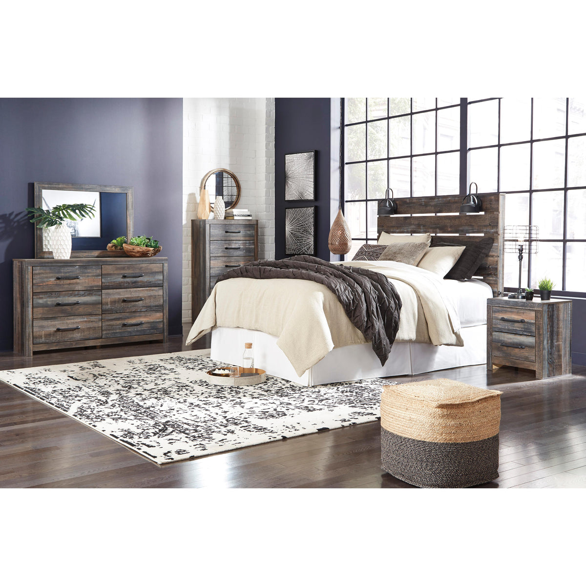 drystan dresser signature design by ashley Signature Design by Ashley Bedroom Drystan Full Panel Storage Bed and Dresser