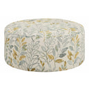 Fusion Furniture Fabric Ottoman 140 BELDAM OCEAN IMAGE 1