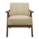 Homelegance Damala Stationary Fabric Accent Chair 1138BR-1 IMAGE 2