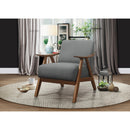 Homelegance Damala Stationary Fabric Accent Chair 1138GY-1 IMAGE 4