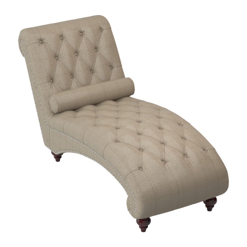 Homelegance Fabric Chaise 1162BR-5 IMAGE 2