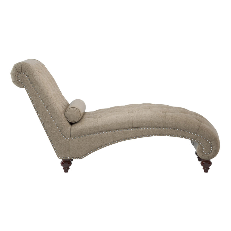 Homelegance Fabric Chaise 1162BR-5 IMAGE 3