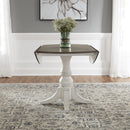  Liberty Furniture Industries Inc. Round Magnolia Manor Dining Table with Pedestal Base 244-T4444 IMAGE 2