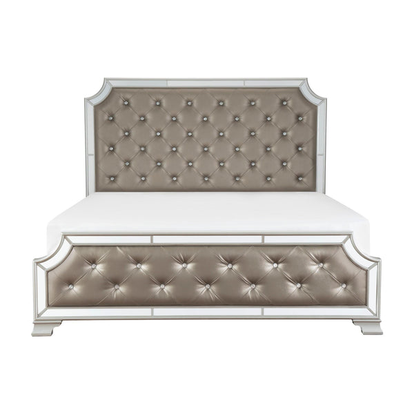 Homelegance Avondale King Upholstered Panel Bed 1646K-1EK* IMAGE 1