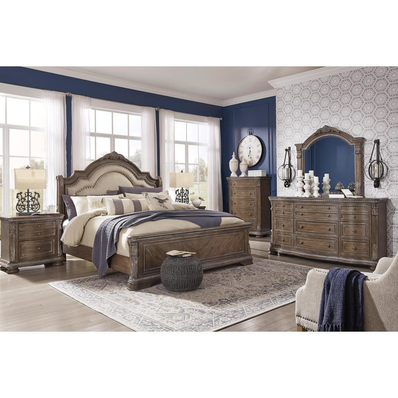 Signature Design by Ashley Charmond California King Upholstered Sleigh Bed B803-58/B803-56/B803-94 IMAGE 9