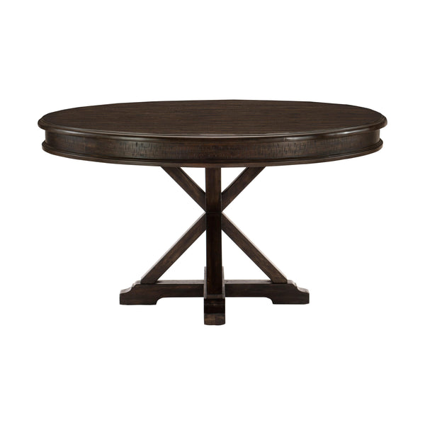 Homelegance Round Cardano Dining Table with Pedestal Base 1689-54* IMAGE 1