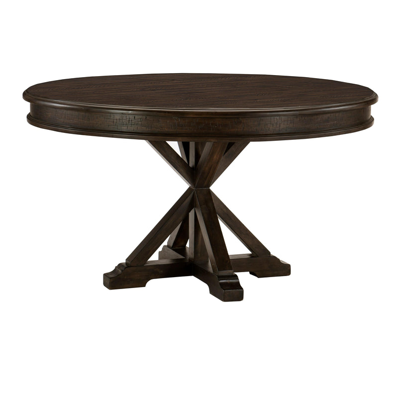 Homelegance Round Cardano Dining Table with Pedestal Base 1689-54* IMAGE 2