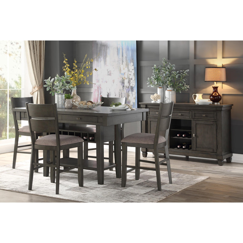 Homelegance Baresford Counter Height Dining Table with Pedestal Base 5674-36* IMAGE 7