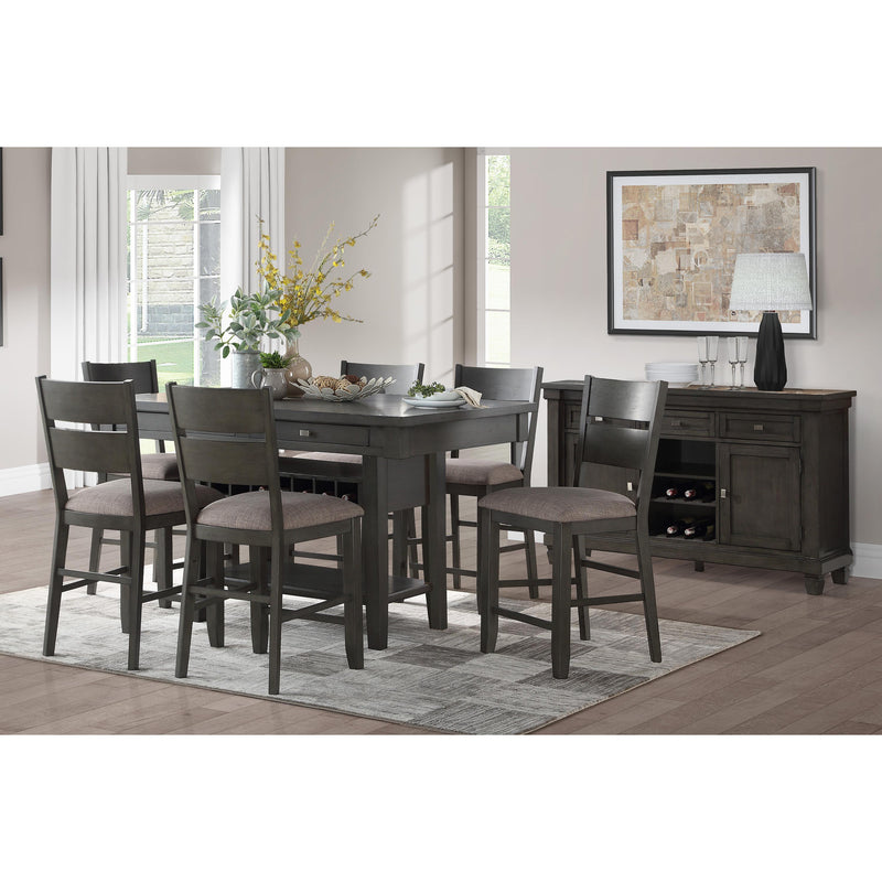 Homelegance Baresford Counter Height Dining Table with Pedestal Base 5674-36* IMAGE 8