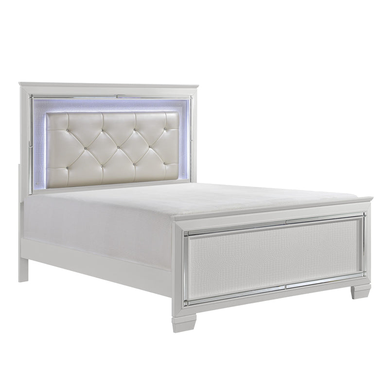 Homelegance Allura Full Upholstered Panel Bed 1916FW-1* IMAGE 2