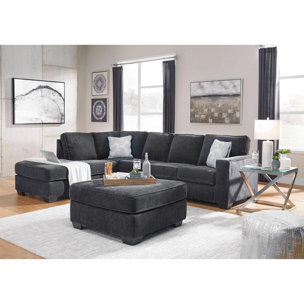 Signature Design by Ashley Altari Fabric 2 pc Sectional 8721316/872136