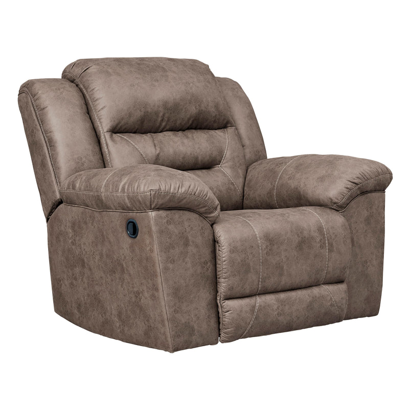 Signature Design by Ashley Stoneland Rocker Leather Look Recliner 3990525 IMAGE 2
