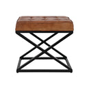 Jofran Global Archive Leather Ottoman 1730-77 IMAGE 1