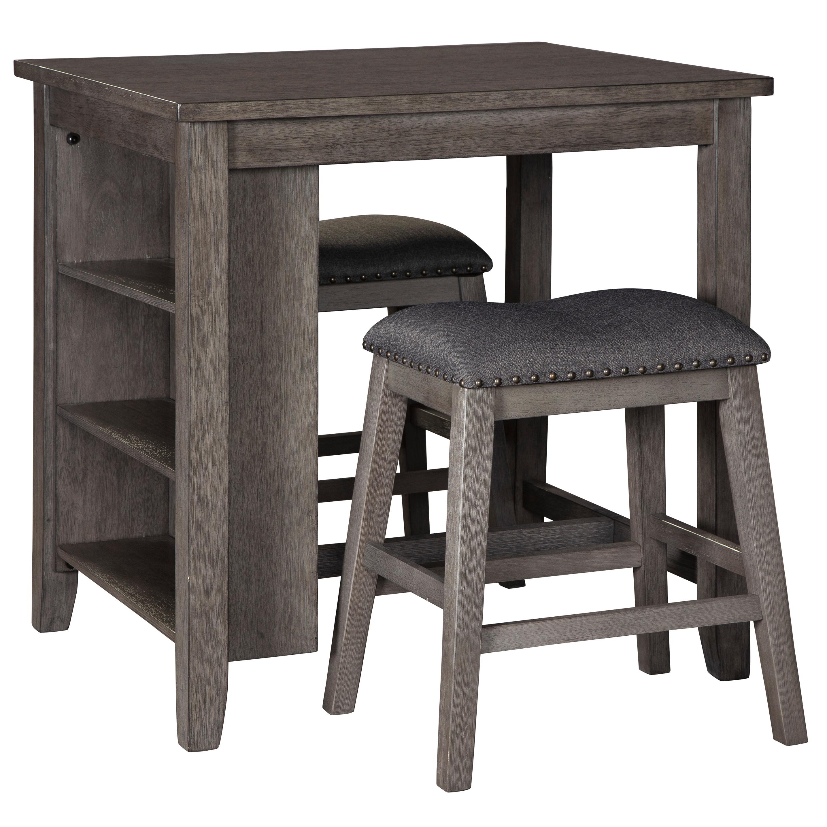 Signature Design by Ashley Caitbrook 3 pc Counter Height Dinette D388-