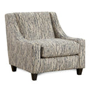 Fusion Furniture Stationary Fabric Accent Chair 552 LOCAL COLOR STEEL IMAGE 1