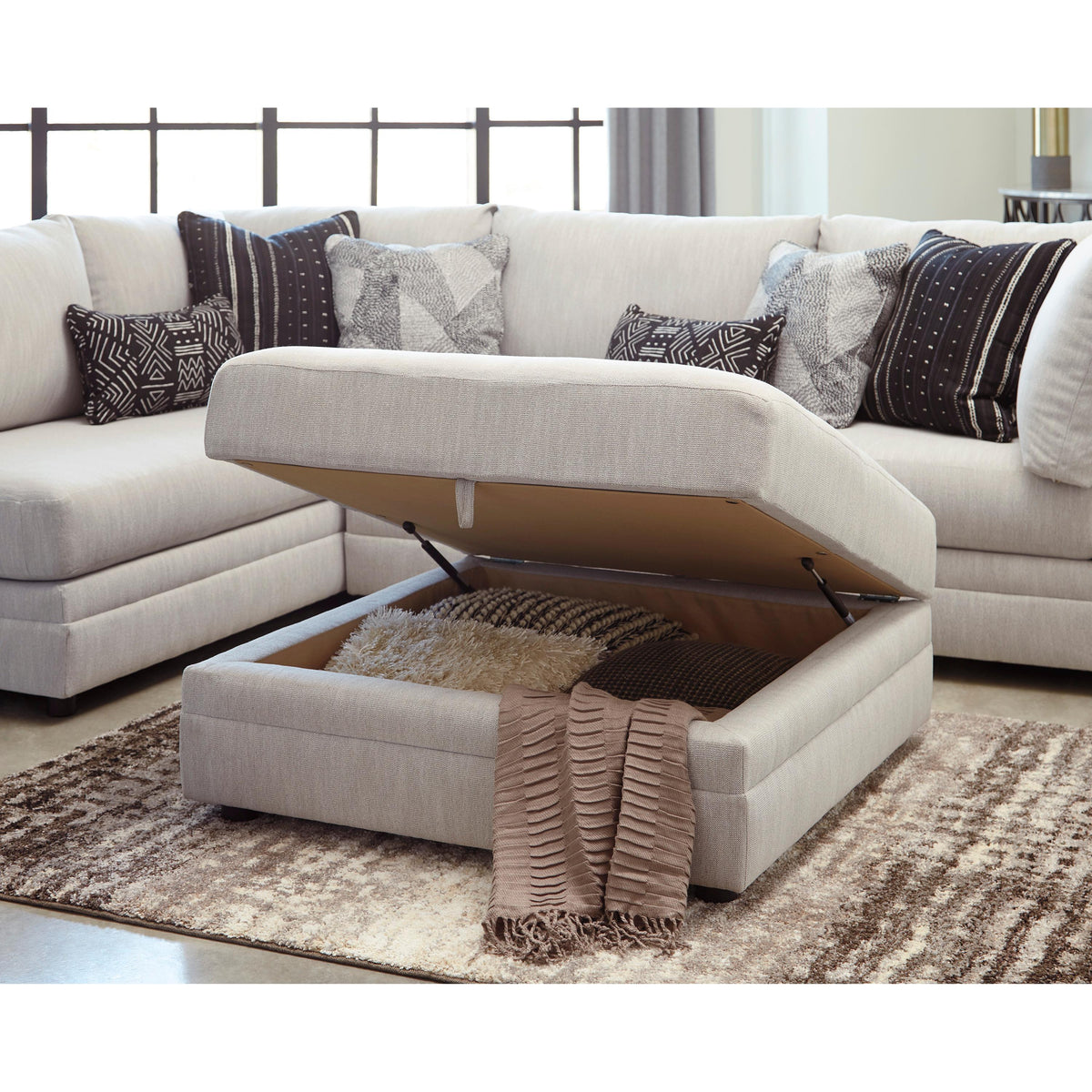 Neira fog sectional ashley discount