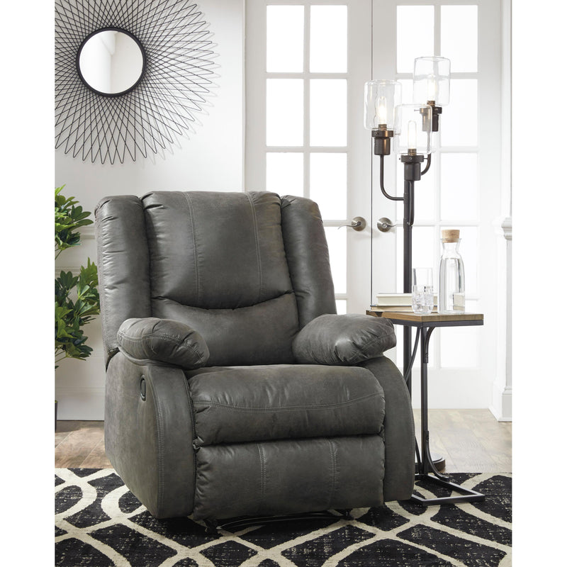 Signature Design by Ashley Bladewood Leather Look Recliner with Wall Recline 6030629 IMAGE 6