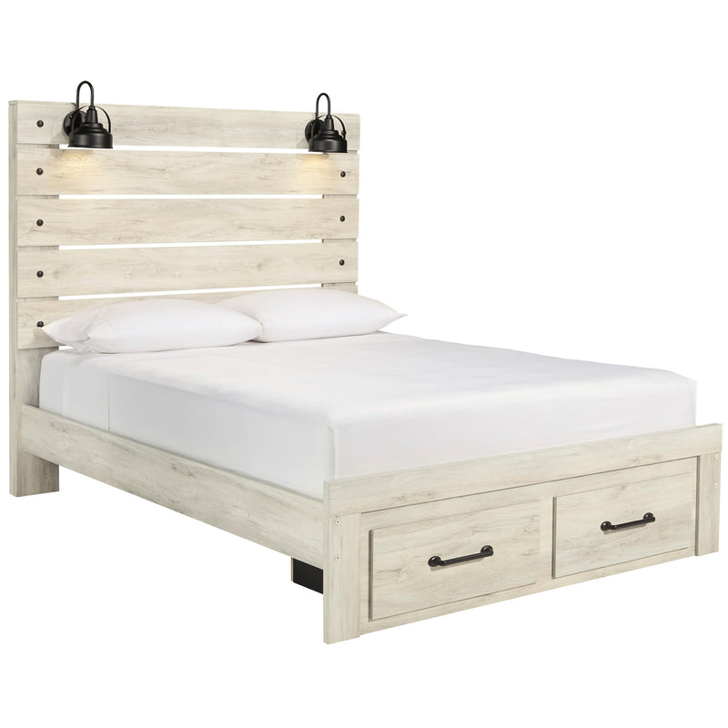 Signature Design by Ashley Cambeck Queen Panel Bed with Storage B192-57/B192-54S/B192-96 IMAGE 1