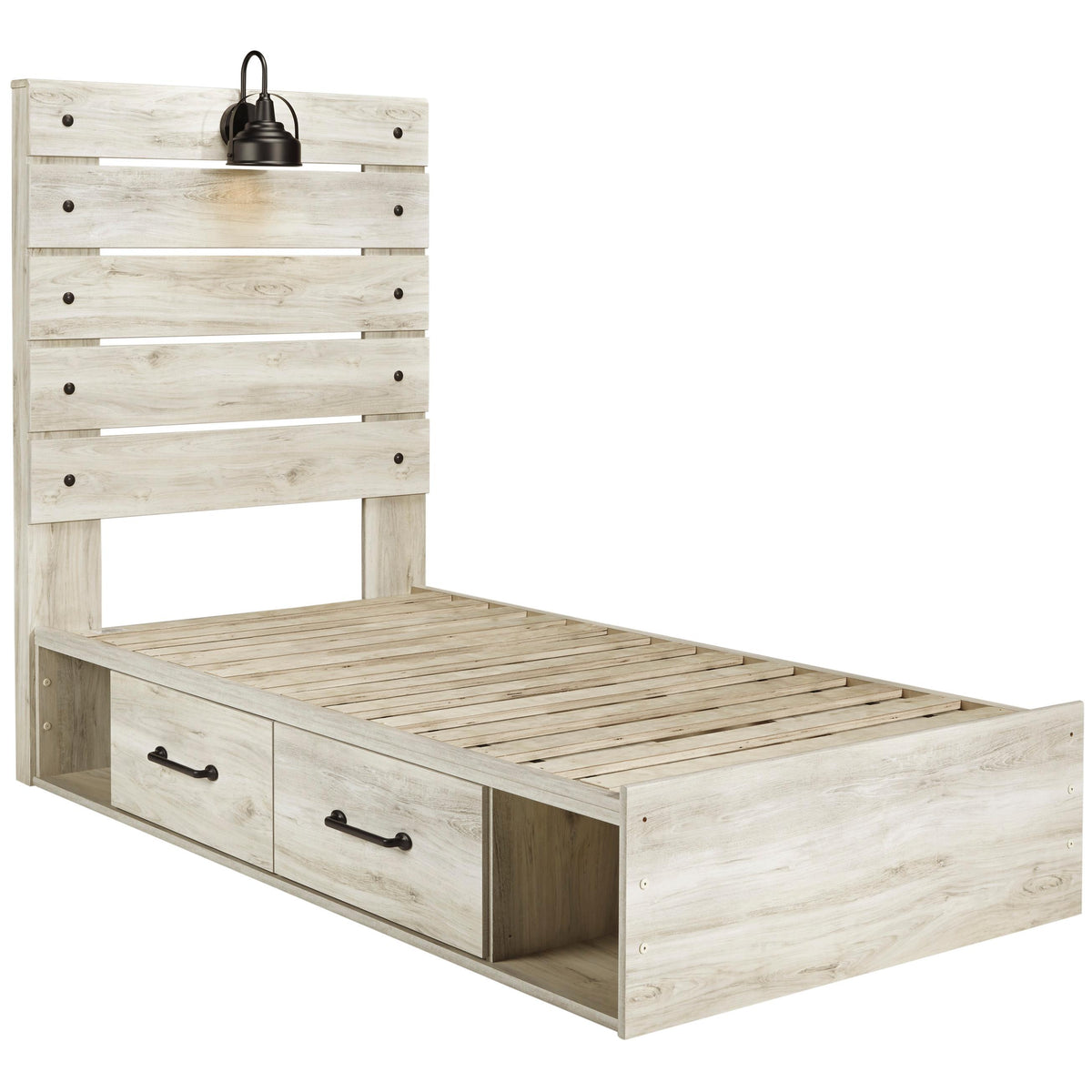 Benchcraft Ashbryn B844B2 Queen Panel Storage Bed – American