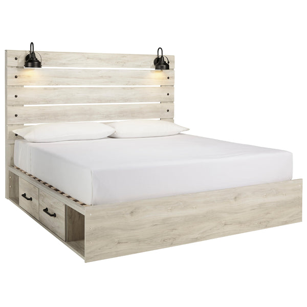 Signature Design by Ashley Cambeck King Panel Bed with Storage B192-58/B192-56/B192-160/B100-14 IMAGE 1