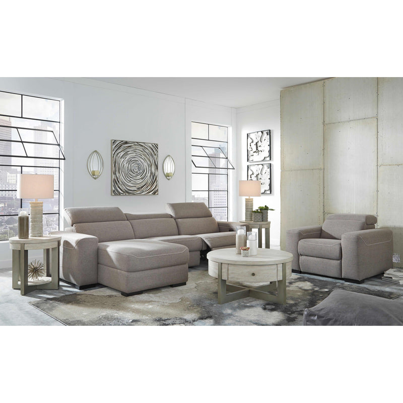 Signature Design by Ashley Mabton Power Reclining Fabric 3 pc Sectional 7700579/7700546/7700562 IMAGE 13