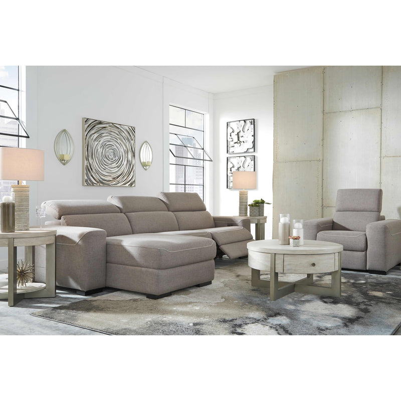Signature Design by Ashley Mabton Power Reclining Fabric 3 pc Sectional 7700579/7700546/7700562 IMAGE 7