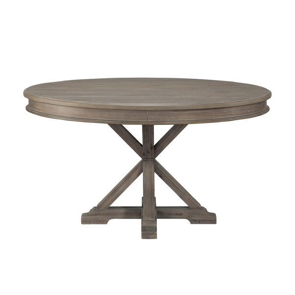 Homelegance Round Cardano Dining Table with Pedestal Base 1689BR-54* IMAGE 1