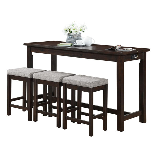 Homelegance Connected 4 pc Counter Height Dinette 5713ES IMAGE 1
