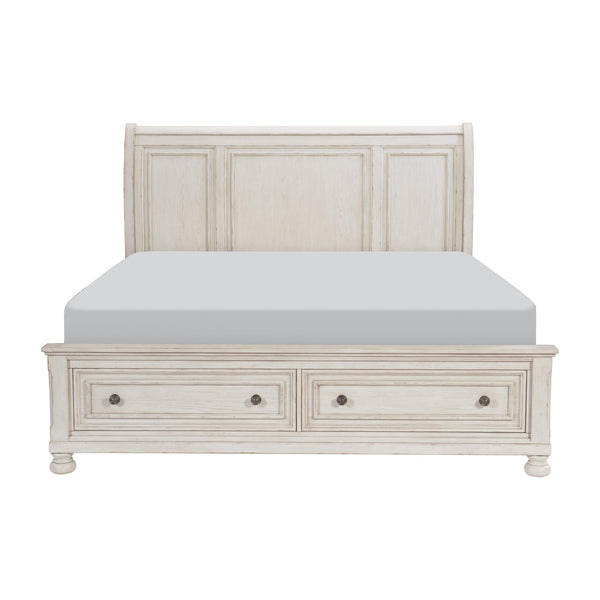 Homelegance Bethel Queen Sleigh Bed with Storage 2259W-1* IMAGE 1