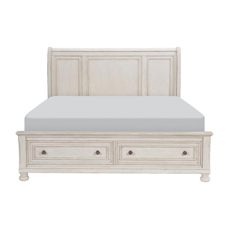 Homelegance Bethel Queen Sleigh Bed with Storage 2259W-1* IMAGE 1