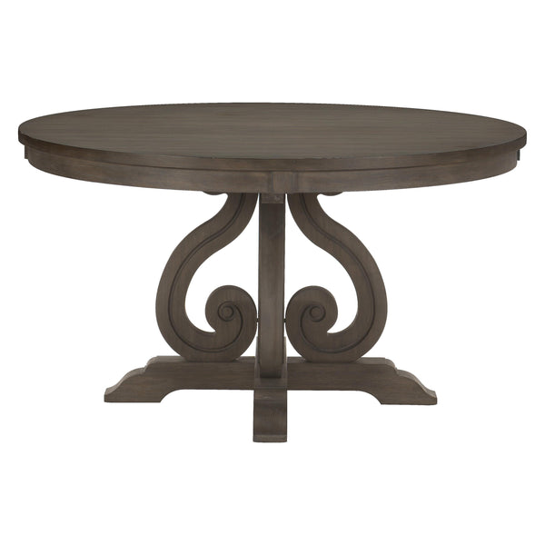 Homelegance Toulon Round Dining Table with Pedestal Base 5438-54* IMAGE 1